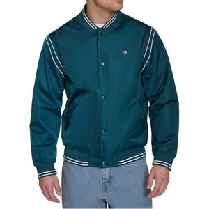 Men's Champion Lightweight Varsity Bomber Jacket Size Medium NWT